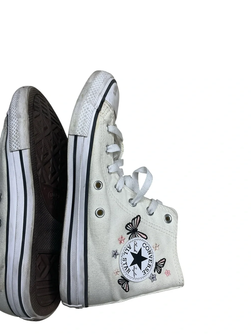 Converse Chuck Taylor All Star Butterfly High Top Sneakers Youth 3